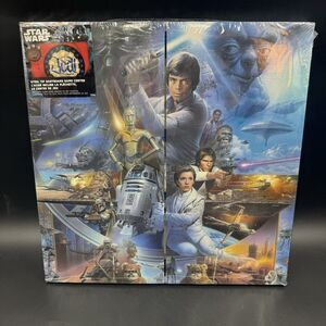 New Star Wars Return of the Jedi Double Sided Steel Tip Dartboard Game Sealed